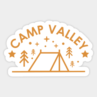 Camp Valley Sticker